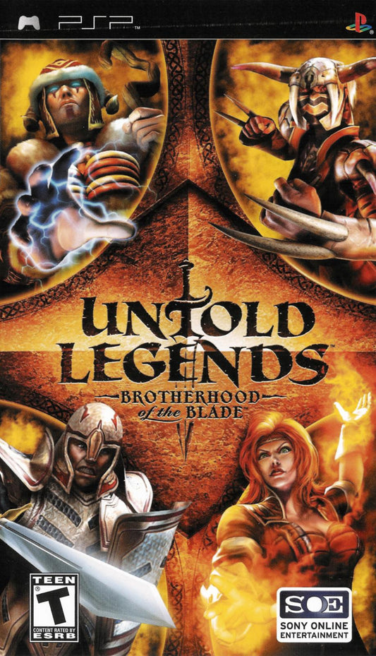 Tony's Treasures Chicago - Untold Legends Brotherhood of the Blade - Video Game - PSP