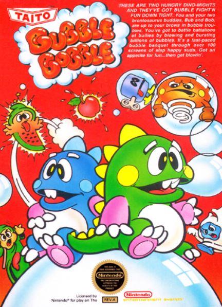 Tony's Treasures Schaumburg - Bubble Bobble - Video Game - NES