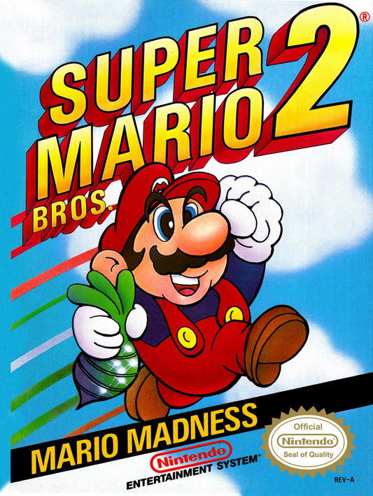 Tony's Treasures Schaumburg - Super Mario Bros 2 - Video Game - NES