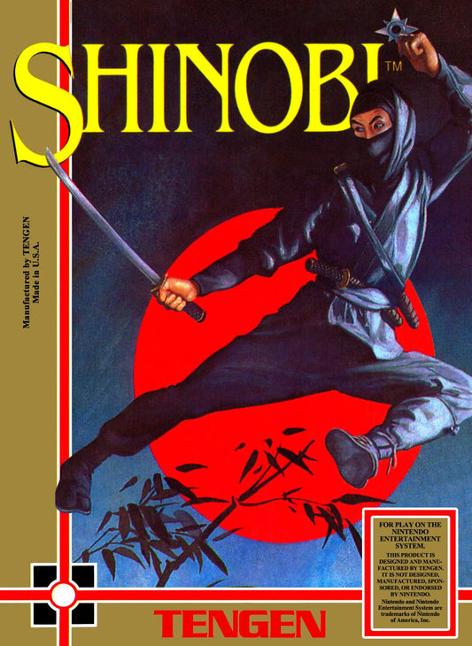 Tony's Treasures Chicago - Shinobi - Video Game - NES