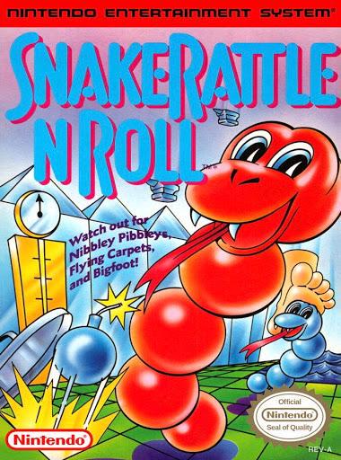 Tony's Treasures Chicago - Snake Rattle n Roll - Video Game - NES