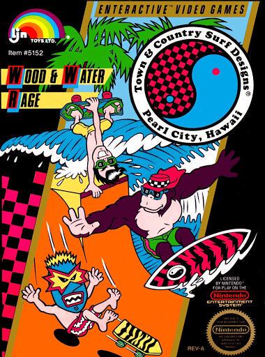 Tony's Treasures Chicago - Town & Country Surf Designs: Wood and Water Rage - Video Game - NES
