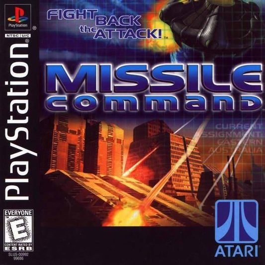 Tony's Treasures Chicago - Missile Command - Video Game - Playstation