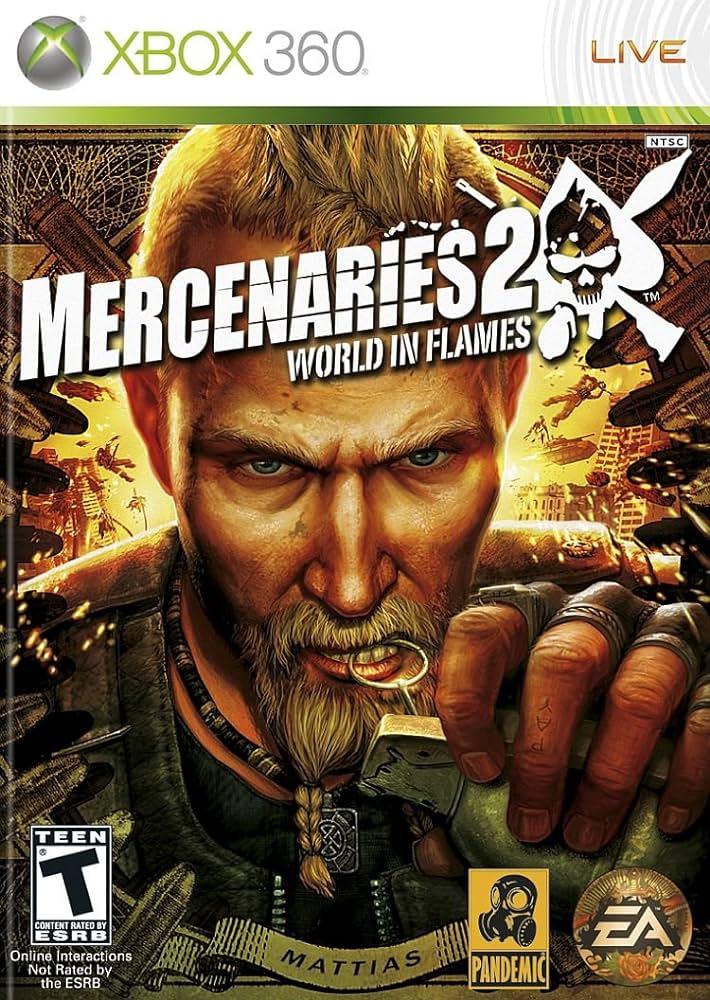 Tony's Treasures Schaumburg - Mercenaries 2 World in Flames - Video Game - Xbox 360