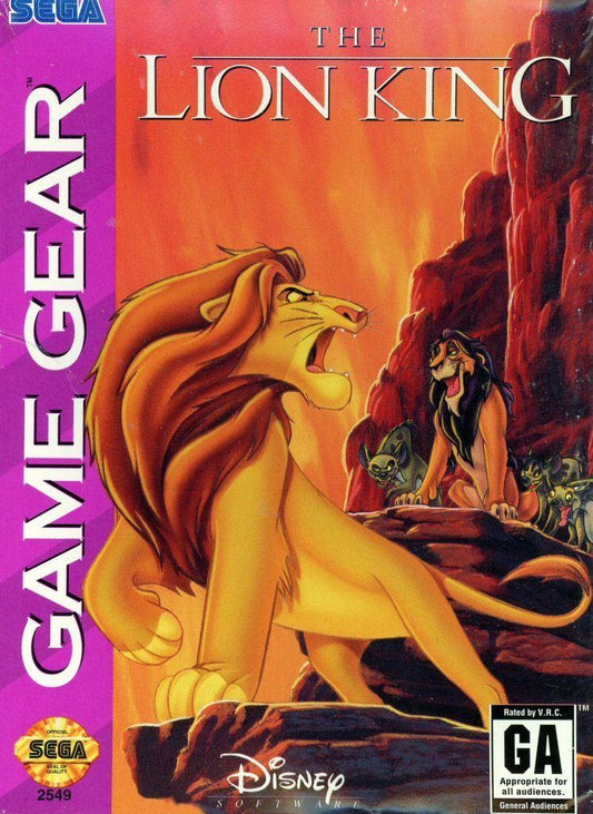Tony's Treasures Chicago - The Lion King - Video Game - Sega Game Gear