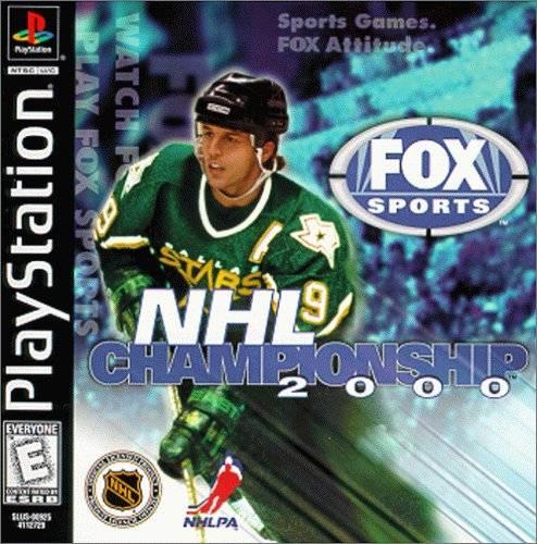 Tony's Treasures Schaumburg - NHL Championship 2000 - Video Game - Playstation