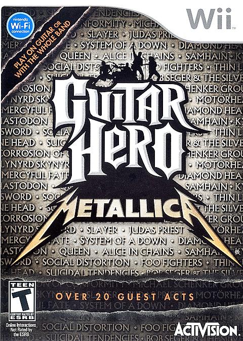 Tony's Treasures Schaumburg - Guitar Hero: Metallica - Video Game - Wii
