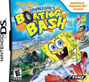 Tony's Treasures Schaumburg - SpongeBob's Boating Bash - Video Game - Nintendo DS