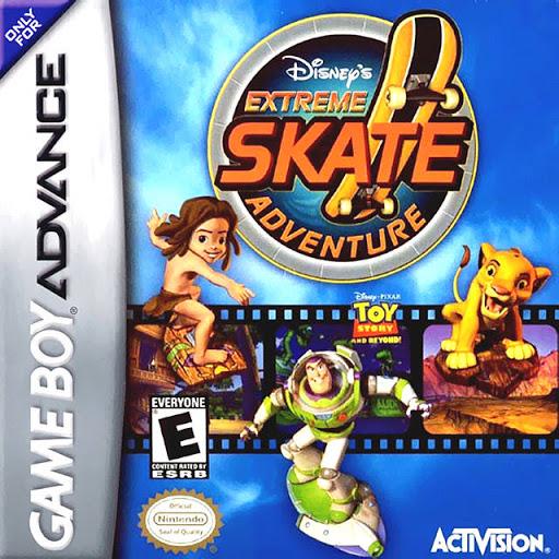 Tony's Treasures Schaumburg - Disney's Extreme Skate Adventure - Video Game - GameBoy Advance