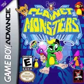 Tony's Treasures Chicago - Planet Monsters - Video Game - GameBoy Advance