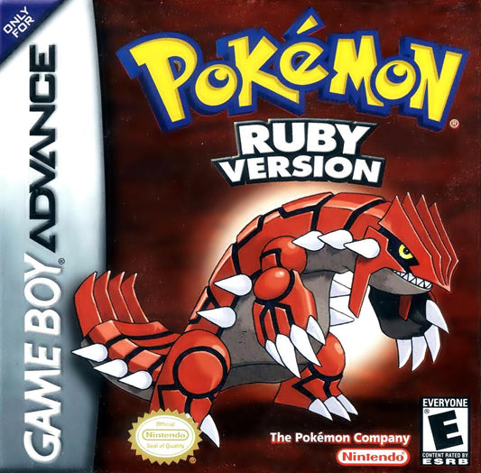 Tony's Treasures Schaumburg - Pokemon Ruby - Video Game - GameBoy Advance