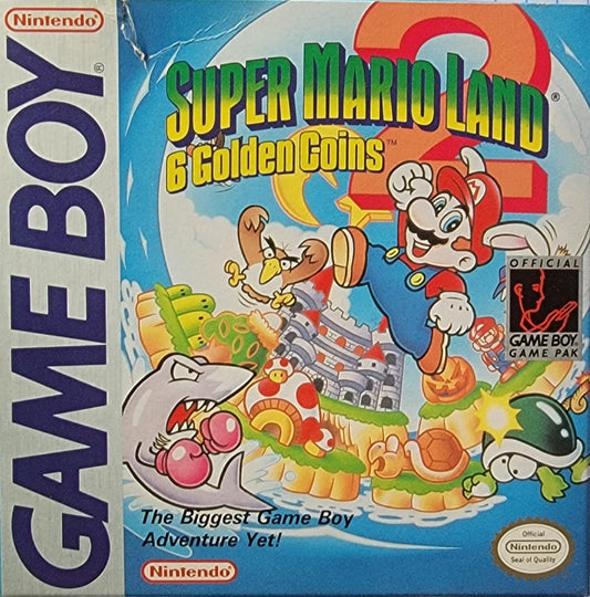 Tony's Treasures Schaumburg - Super Mario Land 2 - Video Game - GameBoy