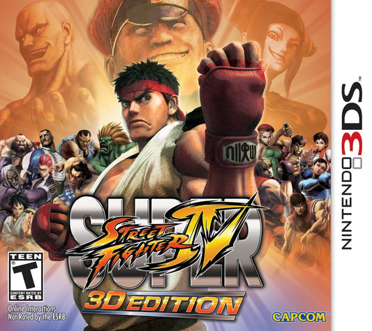 Tony's Treasures Chicago - Super Street Fighter IV 3D Edition - Video Game - Nintendo 3DS