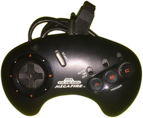 Tony's Treasures Schaumburg - MegaFire Controller - Video Game - Sega Genesis