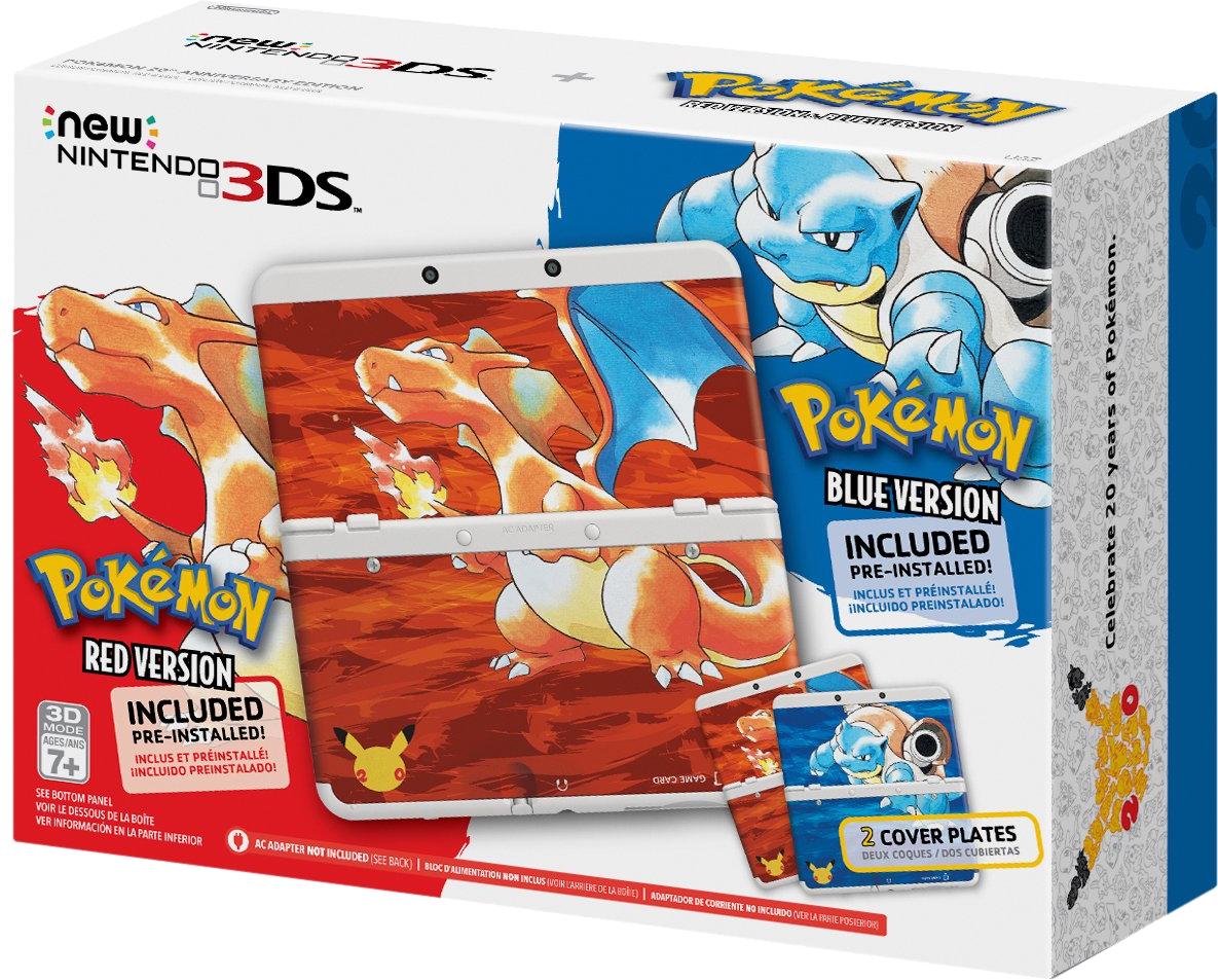 New Nintendo 3DS Pokemon 20th Anniversary Edition - Nintendo 3DS