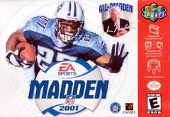 Tony's Treasures Chicago - Madden 2001 - Video Game - Nintendo 64