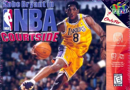 Tony's Treasures Schaumburg - Kobe Bryant in NBA Courtside - Video Game - Nintendo 64
