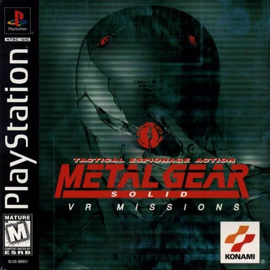 Tony's Treasures Schaumburg - Metal Gear Solid VR Missions - Video Game - Playstation