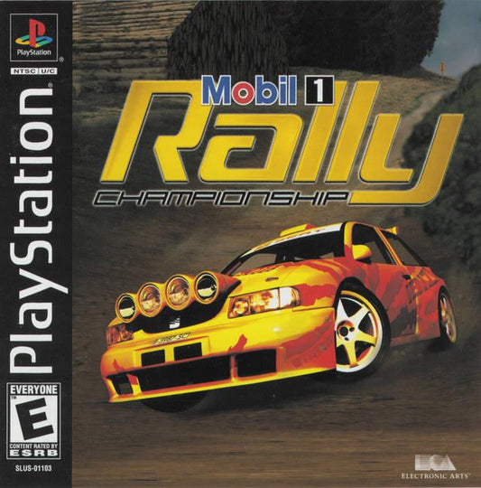 Tony's Treasures Schaumburg - Mobil 1 Rally Championship - Video Game - Playstation