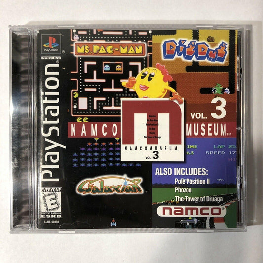 Tony's Treasures Schaumburg - Namco Museum Volume 3 - Video Game - Playstation