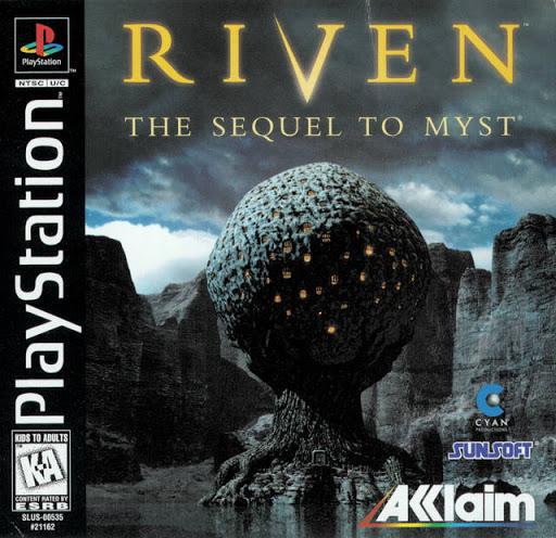 Tony's Treasures Schaumburg - Riven The Sequel to Myst - Video Game - Playstation