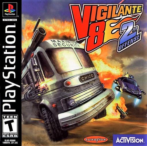Tony's Treasures Schaumburg - Vigilante 8 2nd Offense - Video Game - Playstation