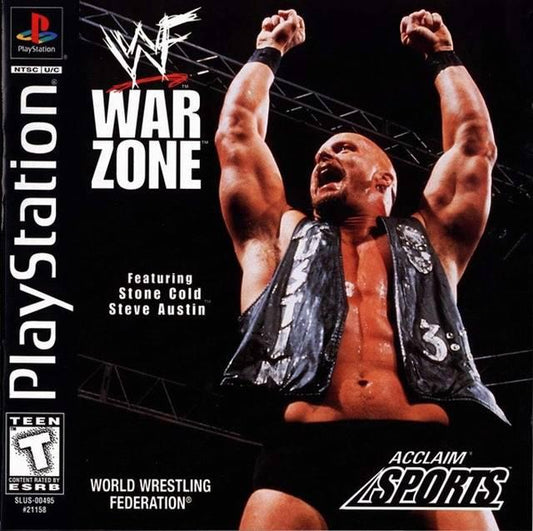 Tony's Treasures Schaumburg - WWF Warzone - Video Game - Playstation