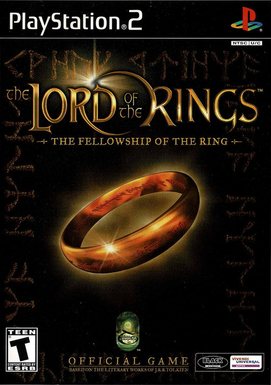 Tony's Treasures Chicago - Lord of the Rings Fellowship of the Ring - Video Game - Playstation 2