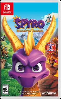 Tony's Treasures Schaumburg - Spyro Reignited Trilogy - Video Game - Nintendo Switch