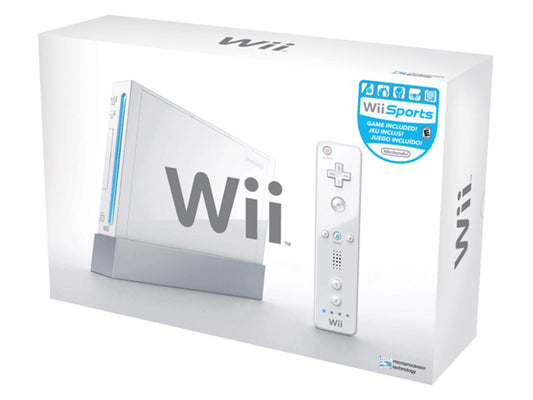 Tony's Treasures Schaumburg - White Nintendo Wii System - Video Game - Wii