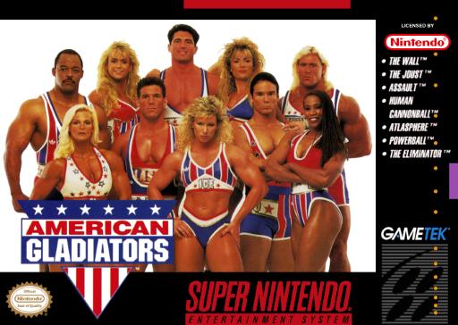 Tony's Treasures Chicago - American Gladiators - Video Game - Super Nintendo