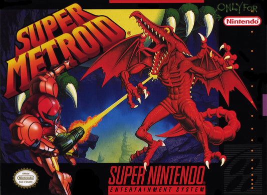 Tony's Treasures Schaumburg - Super Metroid - Video Game - Super Nintendo