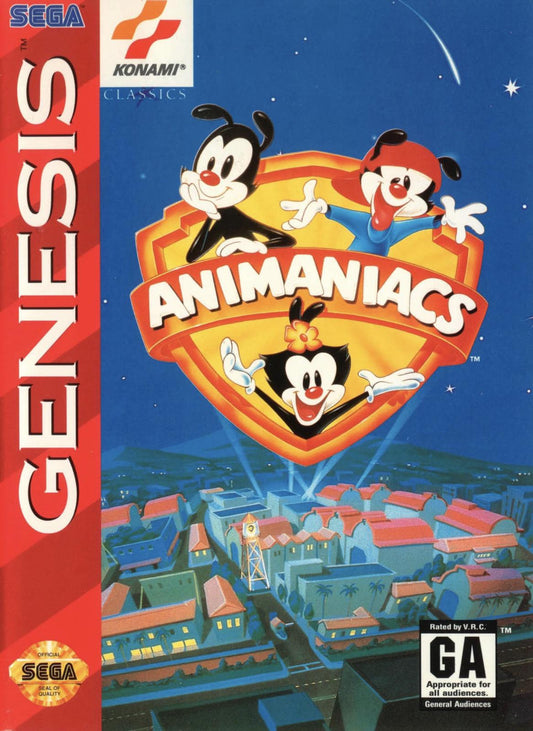 Tony's Treasures Schaumburg - Animaniacs - Video Game - Sega Genesis