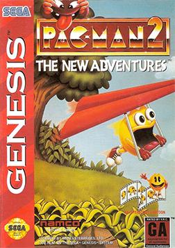 Tony's Treasures Schaumburg - Pac-Man 2 The New Adventures - Video Game - Sega Genesis