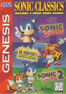 Tony's Treasures Schaumburg - Sonic Classics - Video Game - Sega Genesis