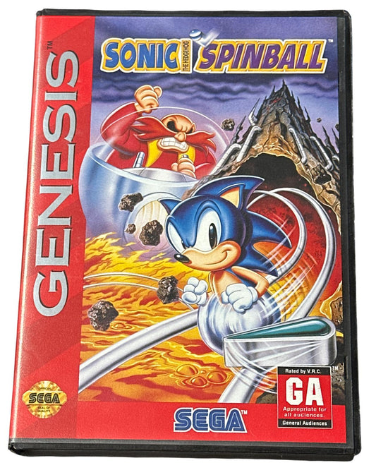 Tony's Treasures Schaumburg - Sonic Spinball - Video Game - Sega Genesis