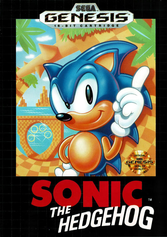 Tony's Treasures Schaumburg - Sonic the Hedgehog - Video Game - Sega Genesis