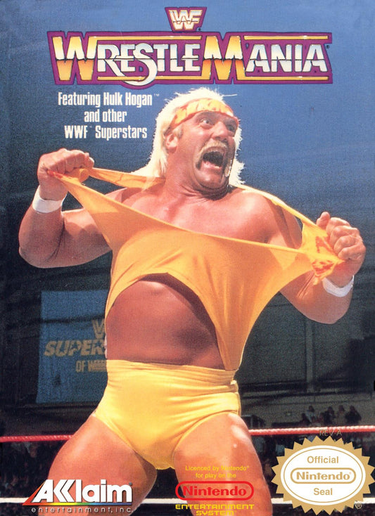 Tony's Treasures Chicago - WWF Wrestlemania - Video Game - NES