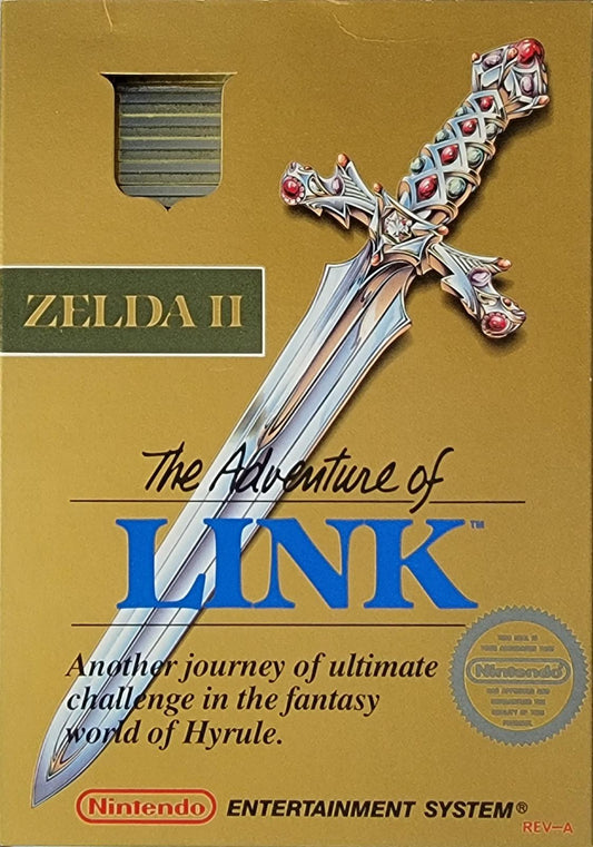 Tony's Treasures Schaumburg - Zelda II The Adventure of Link - Video Game - NES