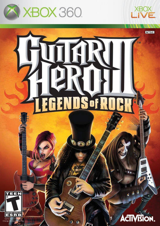 Tony's Treasures Schaumburg - Guitar Hero III Legends of Rock - Video Game - Xbox 360
