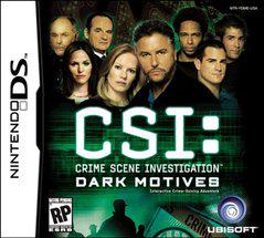 Tony's Treasures Chicago - CSI Dark Motives - Video Game - Nintendo DS
