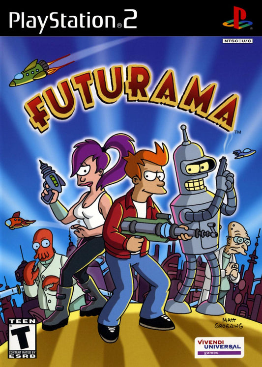 Tony's Treasures Schaumburg - Futurama - Video Game - Playstation 2