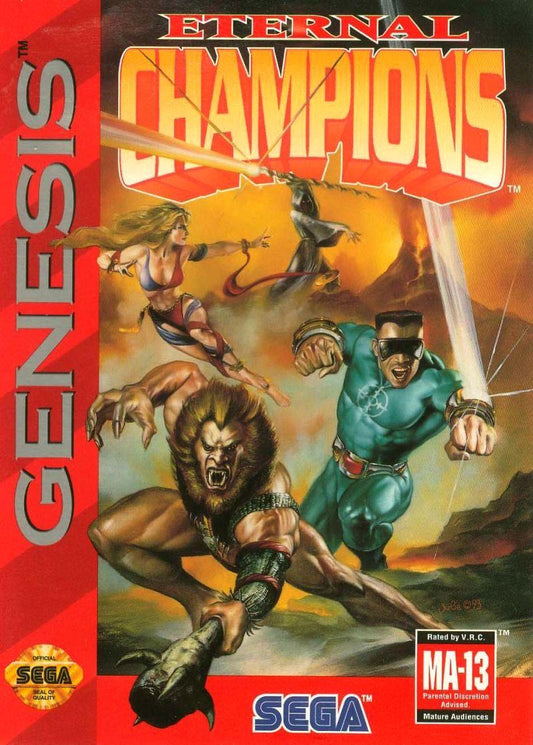 Tony's Treasures Schaumburg - Eternal Champions - Video Game - Sega Genesis
