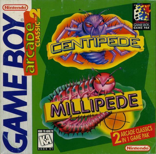 Tony's Treasures Schaumburg - Arcade Classic 2: Centipede and Millipede - Video Game - GameBoy