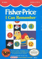 Tony's Treasures Chicago - Fisher Price I Can Remember - Video Game - NES