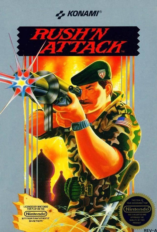 Tony's Treasures Chicago - Rush'n Attack - Video Game - NES
