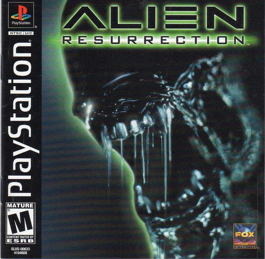 Tony's Treasures Schaumburg - Alien Resurrection - Video Game - Playstation