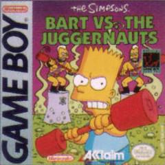 Tony's Treasures Schaumburg - The Simpsons Bart vs the Juggernauts - Video Game - GameBoy