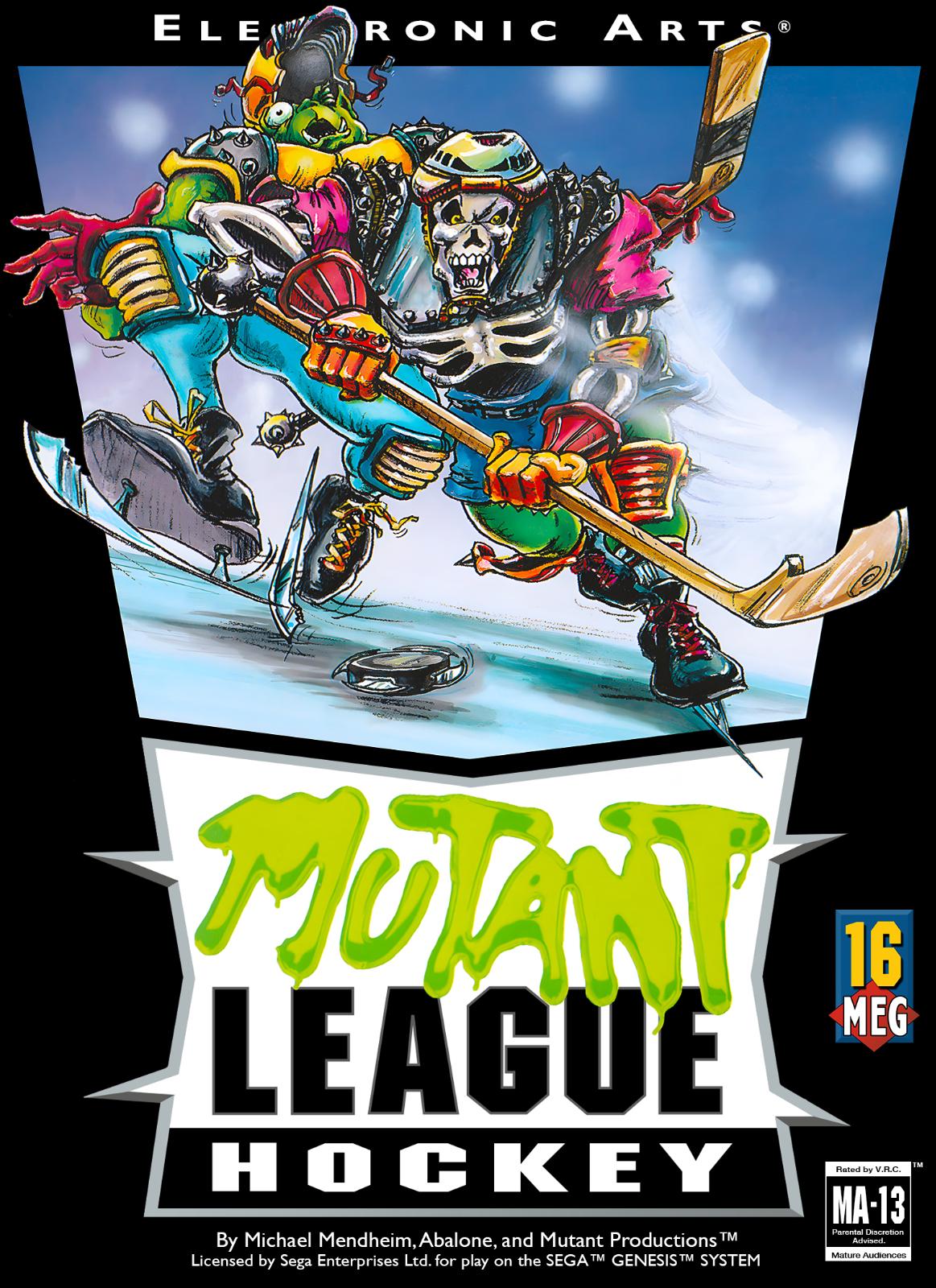 Mutant League Hockey - Sega Genesis