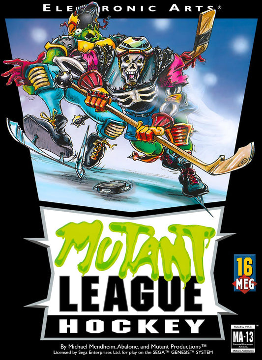 Mutant League Hockey - Sega Genesis